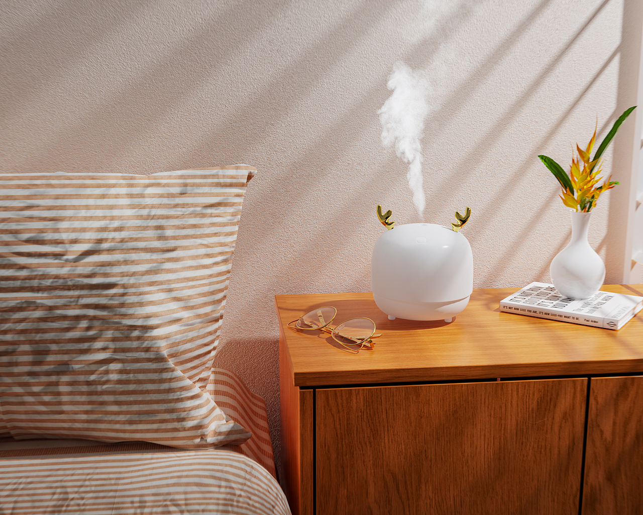 加湿器场景渲染