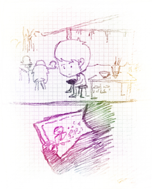 乐天天手机漫画（图ZMjI5MzkyNjQ=） - 艺术插画 - 站酷设计师冲出云天原创素材 - 站酷ZCOOL