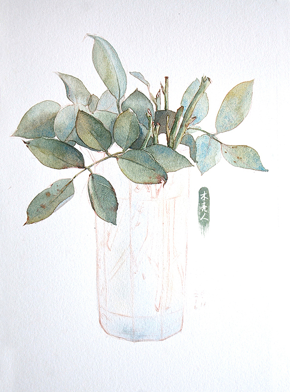 木壳人的水彩教程