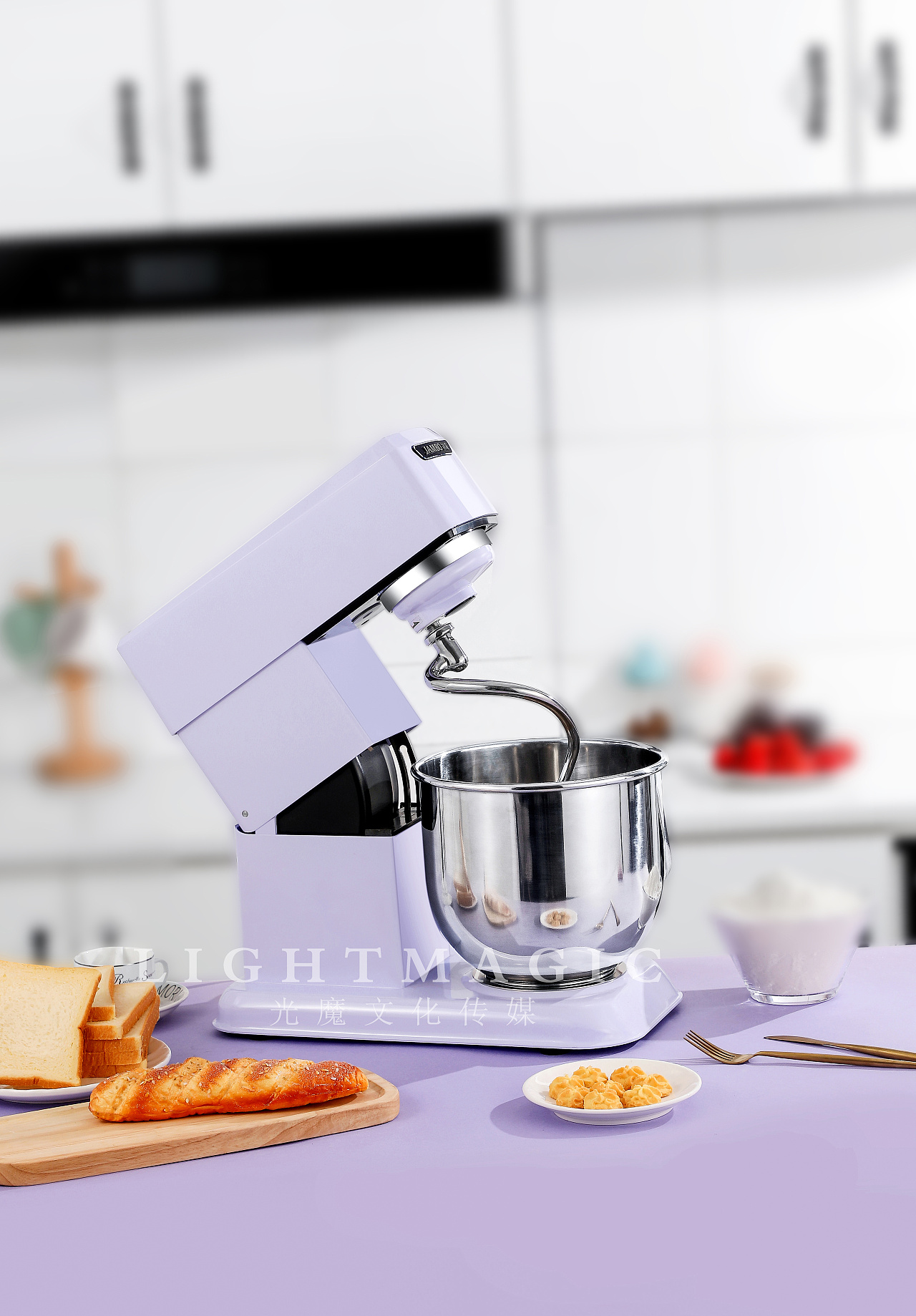 电商摄影|面包机厨师机摄影