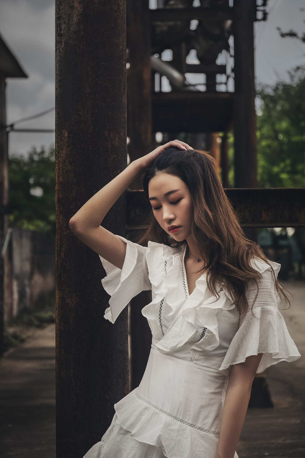 暗调情绪人像_设计摄影师加利-站酷zcool