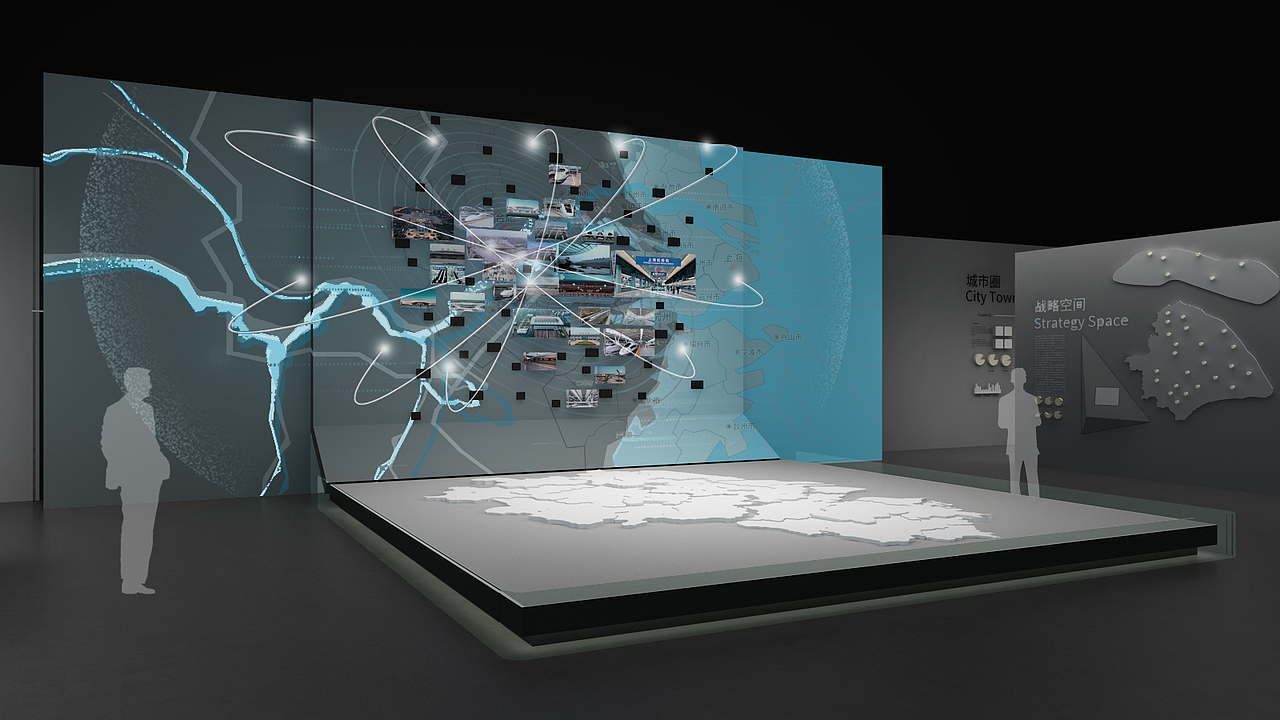 展厅效果图作品