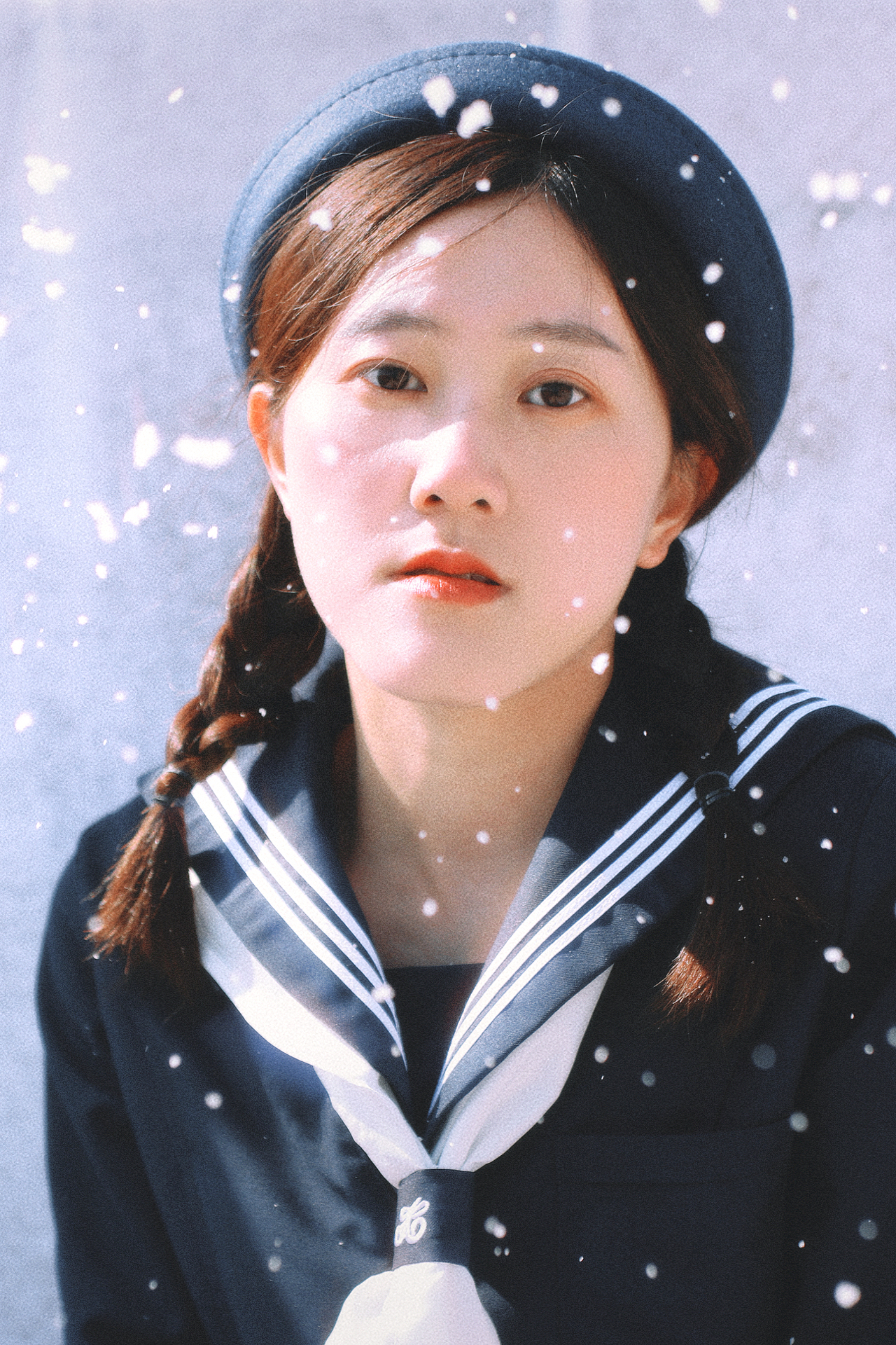 雪の華 ❄️（图ZMjg0MzcyNjAw） - 人像摄影 - 站酷设计师一串白团子原创素材 - 站酷ZCOOL