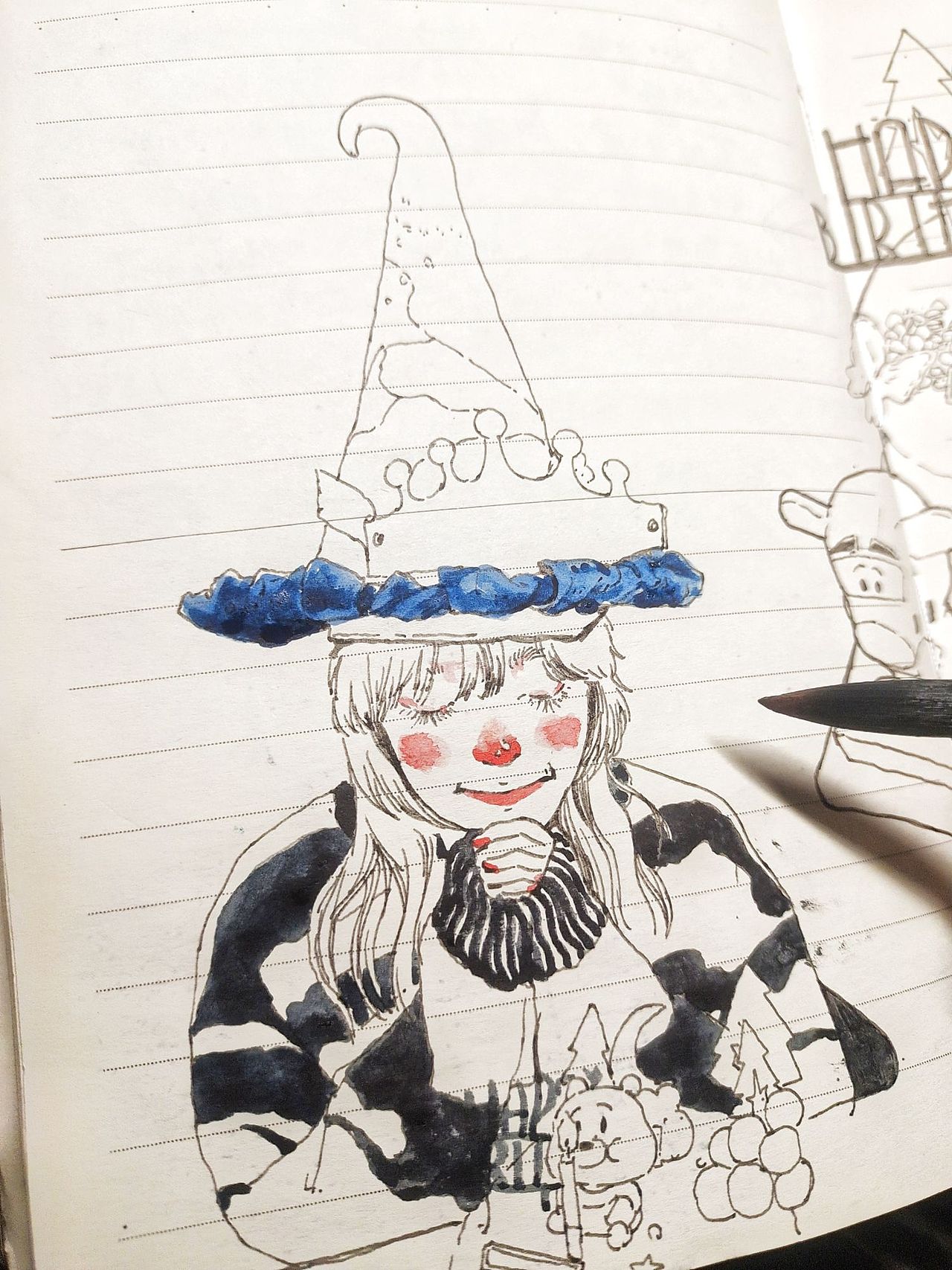 挑战随机挑选相册的图画手帐5/30（图ZMzUzMTg5MjA4） - 绘画 - 站酷设计师插画师包子joan原创素材 - 站酷ZCOOL