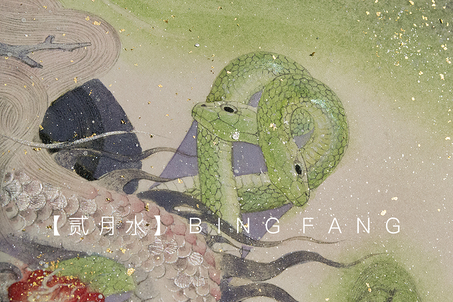 龙年贺图,纸鸢起飞吧~