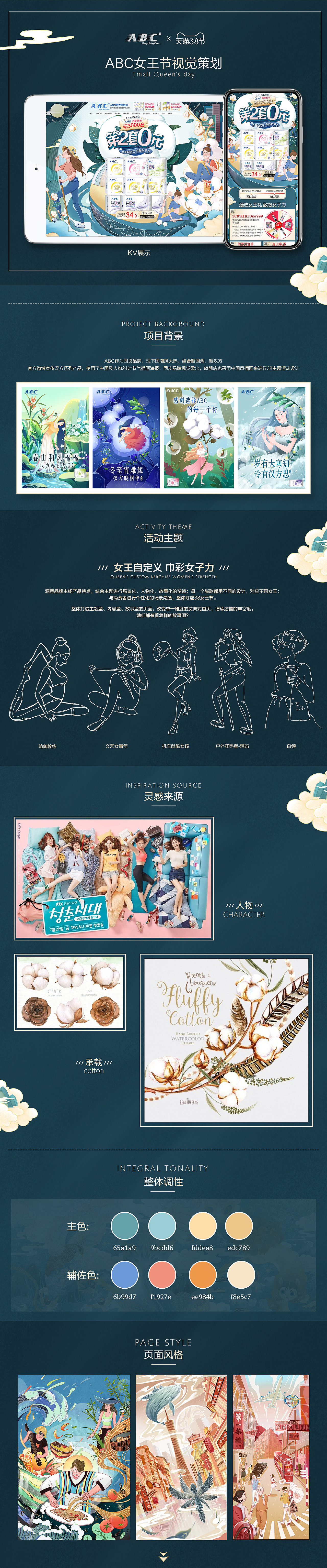 38女王节 视觉策划页面（图ZMjA0Njk3NjI4） - 电商 - 站酷设计师WinnieCOCO原创素材 - 站酷ZCOOL