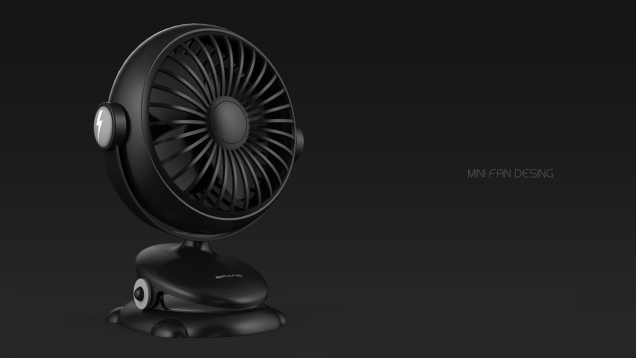 夹子小风扇|工业/产品|生活用品|巧创_jimmysr_原创作品-站酷zcool