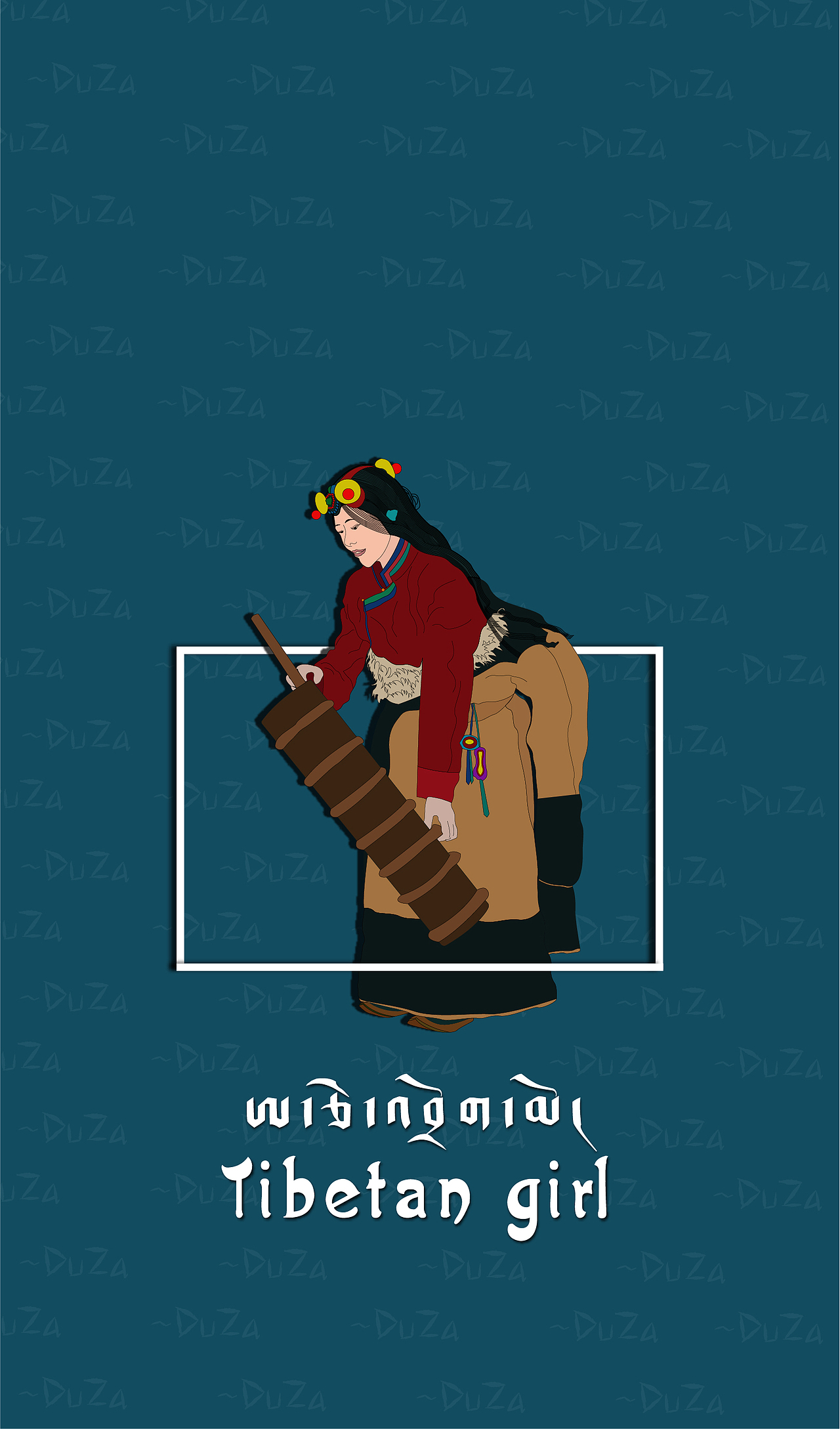 tibetan wallpaper [藏式壁纸]