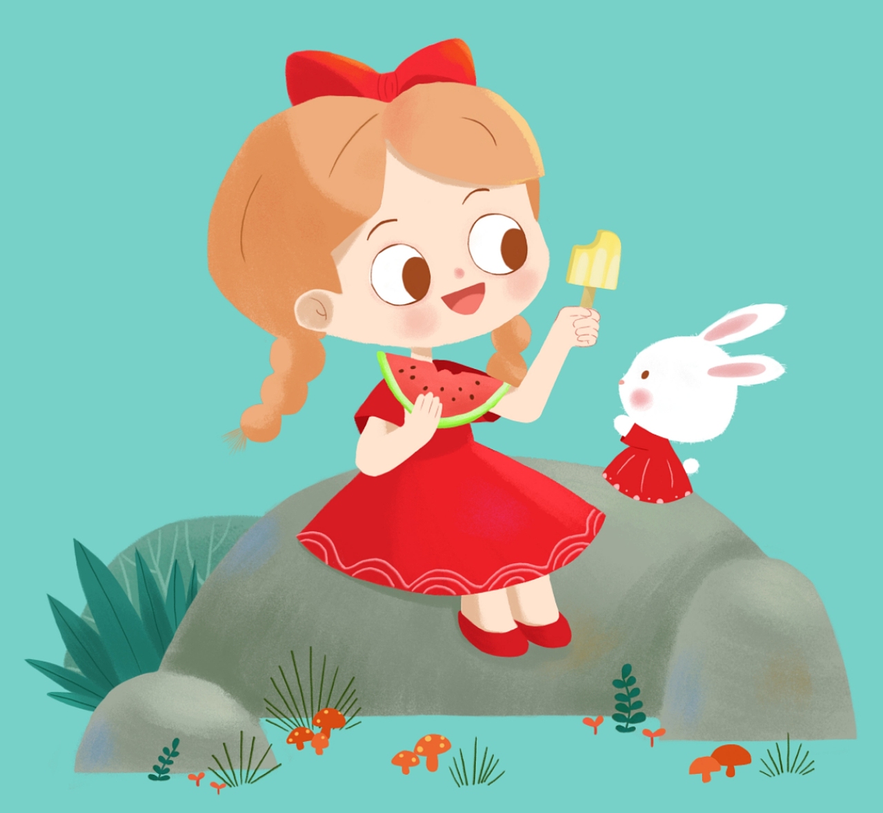 四季——春夏秋冬（图ZMzE4ODAyNzQ4） - 儿童插画 - 站酷设计师倾心闻沨原创素材 - 站酷ZCOOL