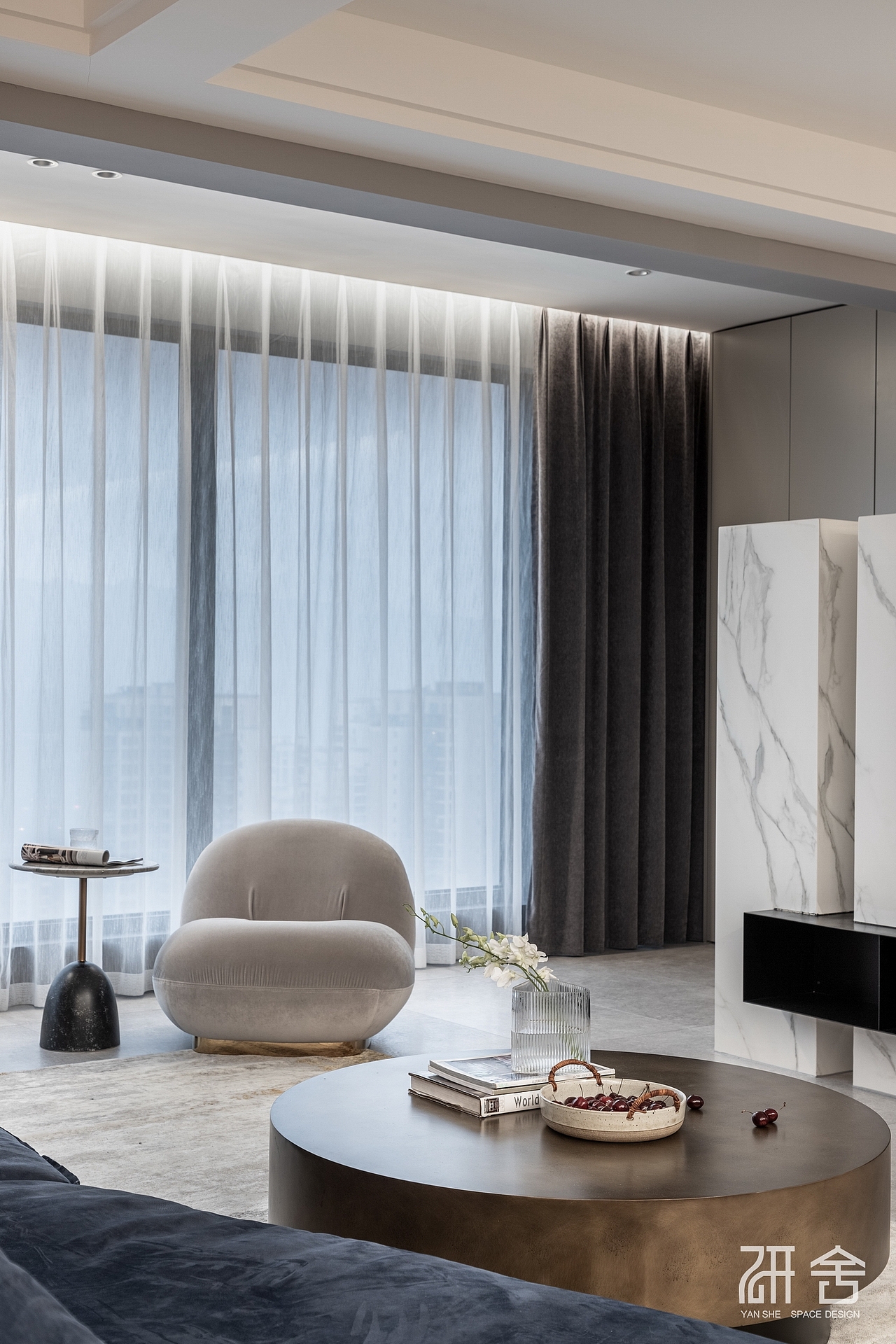 研舍设计 | 现代极简——城市与自然共生（图ZMjc0MjA0MjEy） - 家装设计 - 站酷设计师研舍设计原创素材 - 站酷ZCOOL