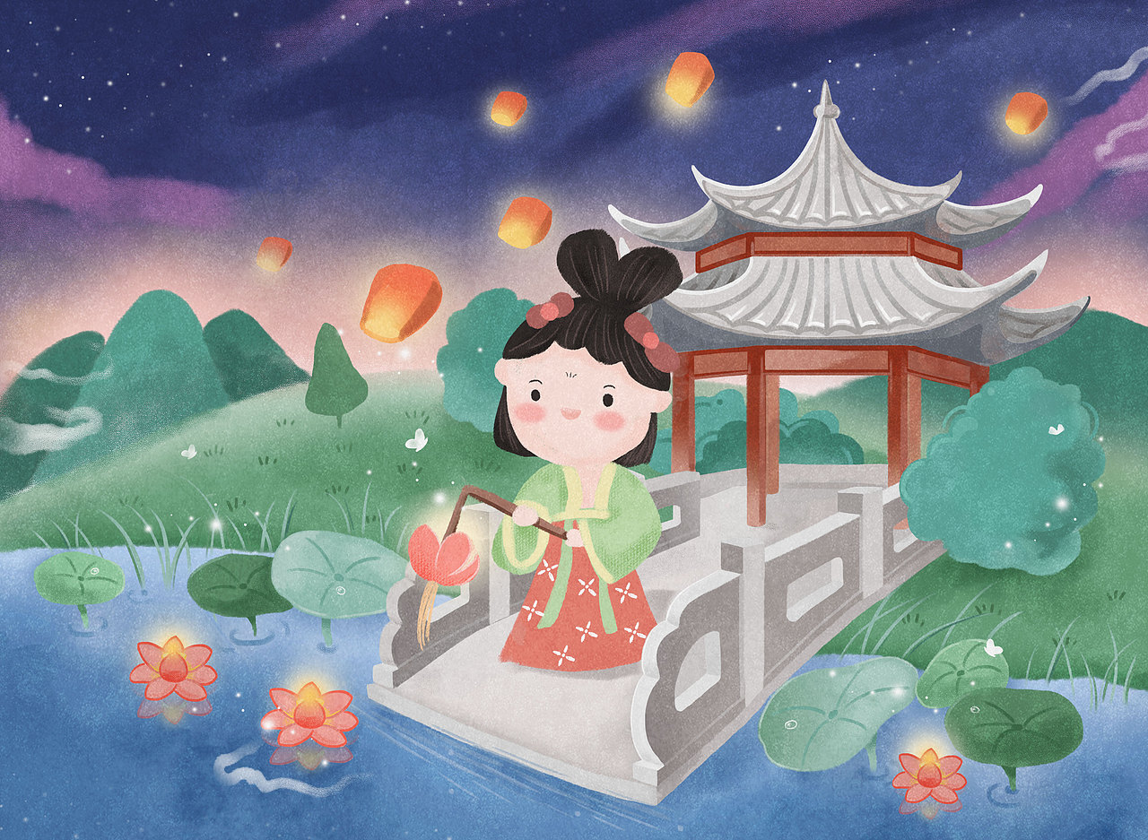 古风儿插【图画本册】（图ZMjc4MTQ4NjY0） - 儿童插画 - 站酷设计师木每三少原创素材 - 站酷ZCOOL