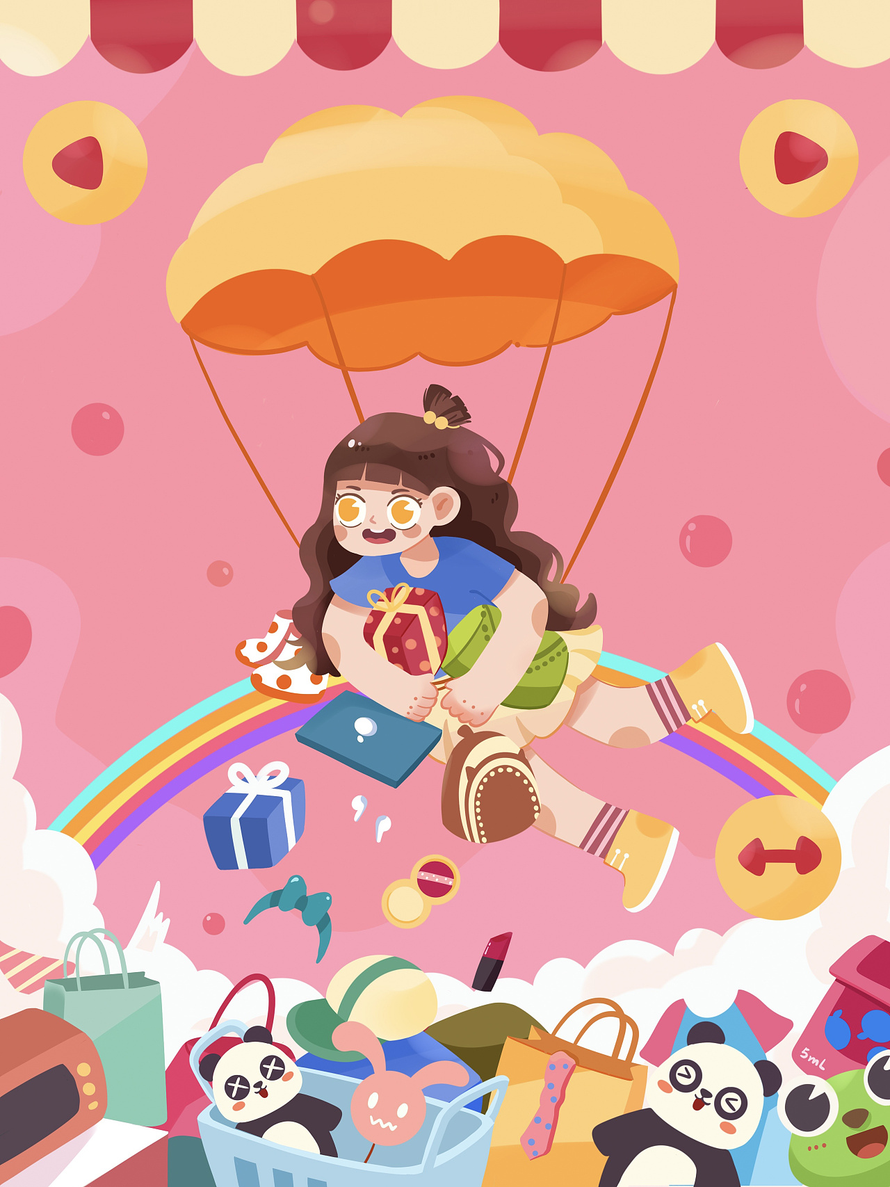 节日插画|插画|儿童插画|西米露suny - 原创作品 - 站酷 (zcool)