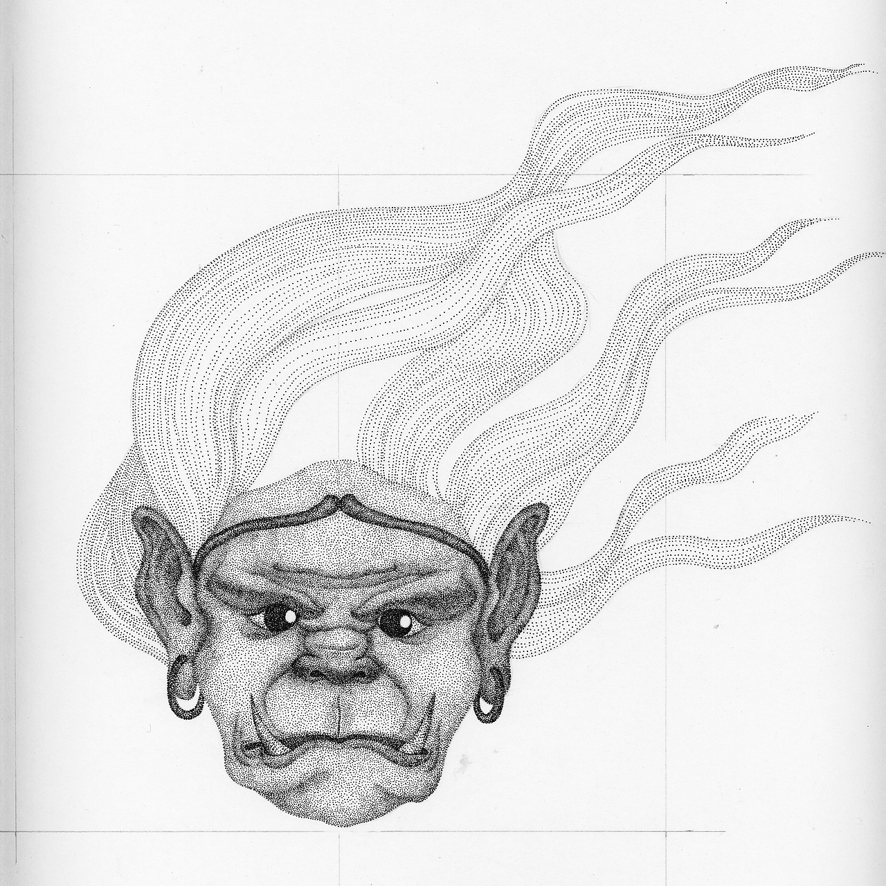 西方白虎七宿之"觜火猴"