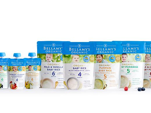 婴儿果泥米粉摄影修图