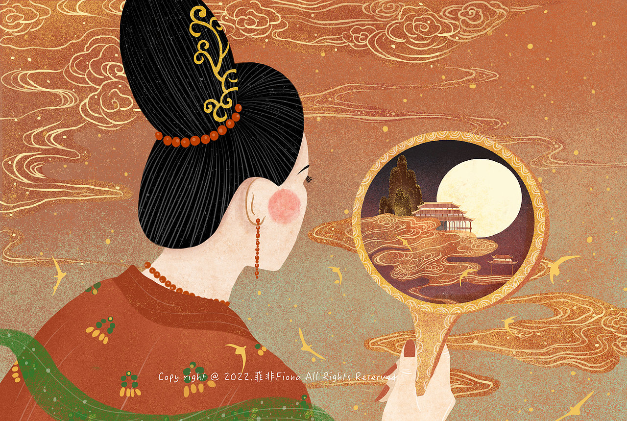 黄河传说故事（图ZMzA1ODU4ODA4） - 商业插画 - 站酷设计师菲非Fiona原创素材 - 站酷ZCOOL