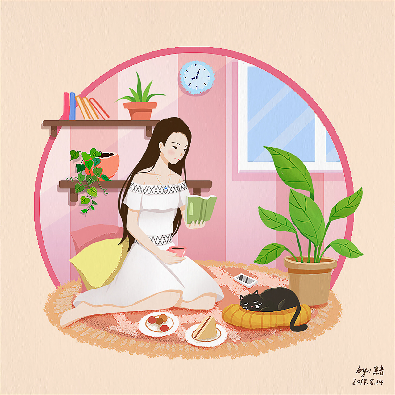122天前 4 0 0 重庆  |  插画师 闲暇时光里 静阅一本书 细品一杯红茶