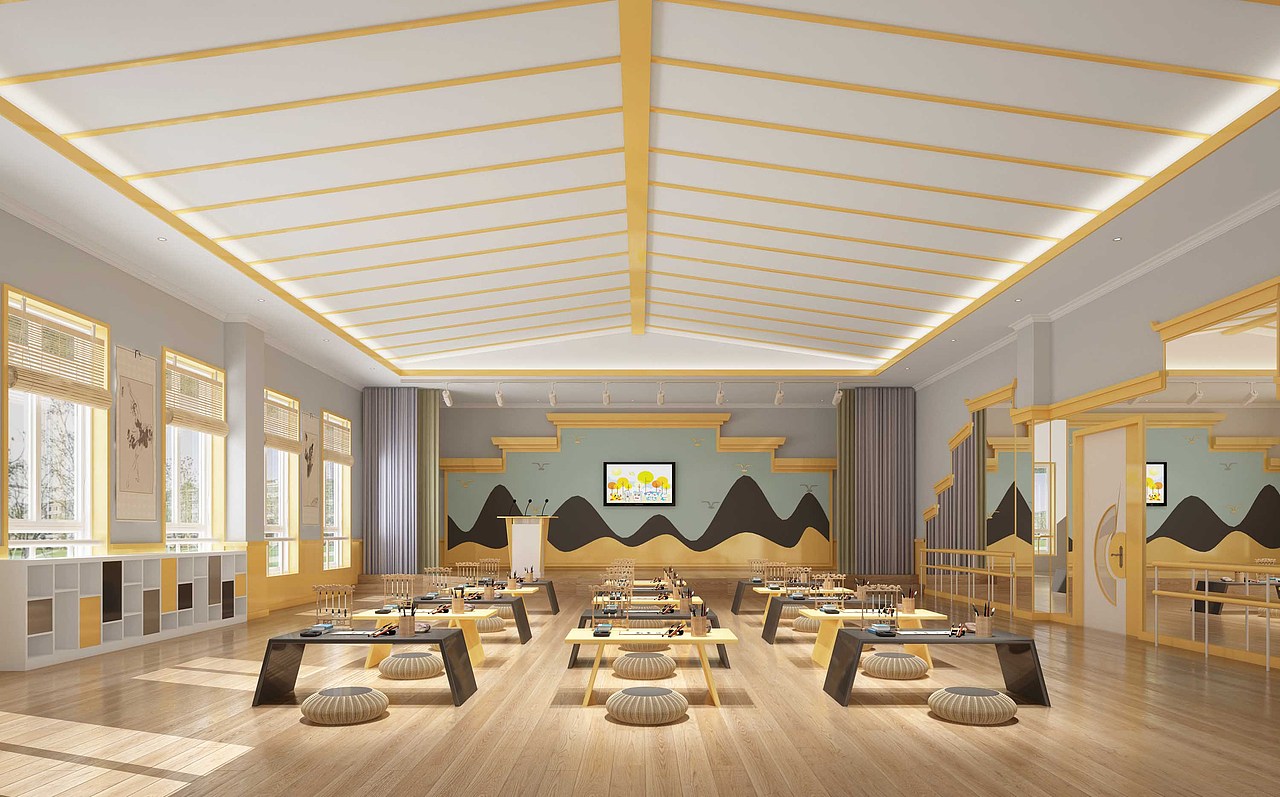 幼儿园教室效果图