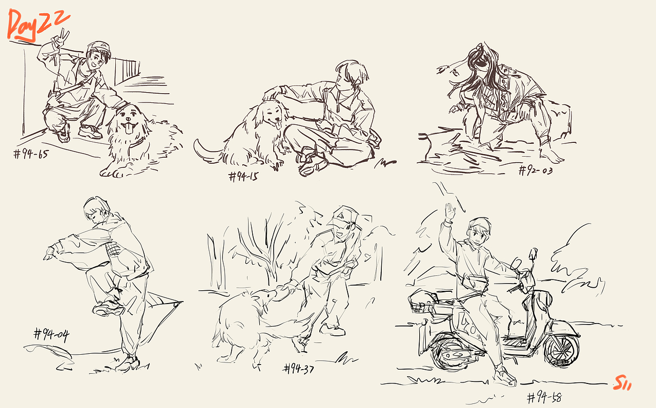 11期Day22 @速寫班長 #速寫60天挑戰(zhàn)賽#（圖ZMjkzODE3NjA4） - 創(chuàng)作習作 - 站酷設計師一語四字原創(chuàng)素材 - 站酷ZCOOL