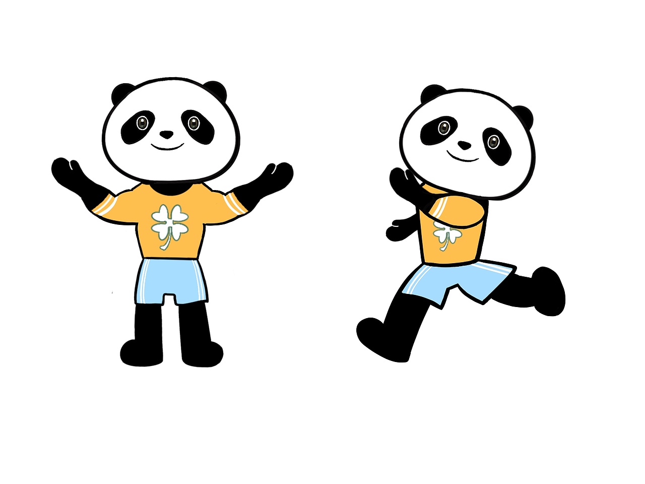 体彩吉祥物体熊