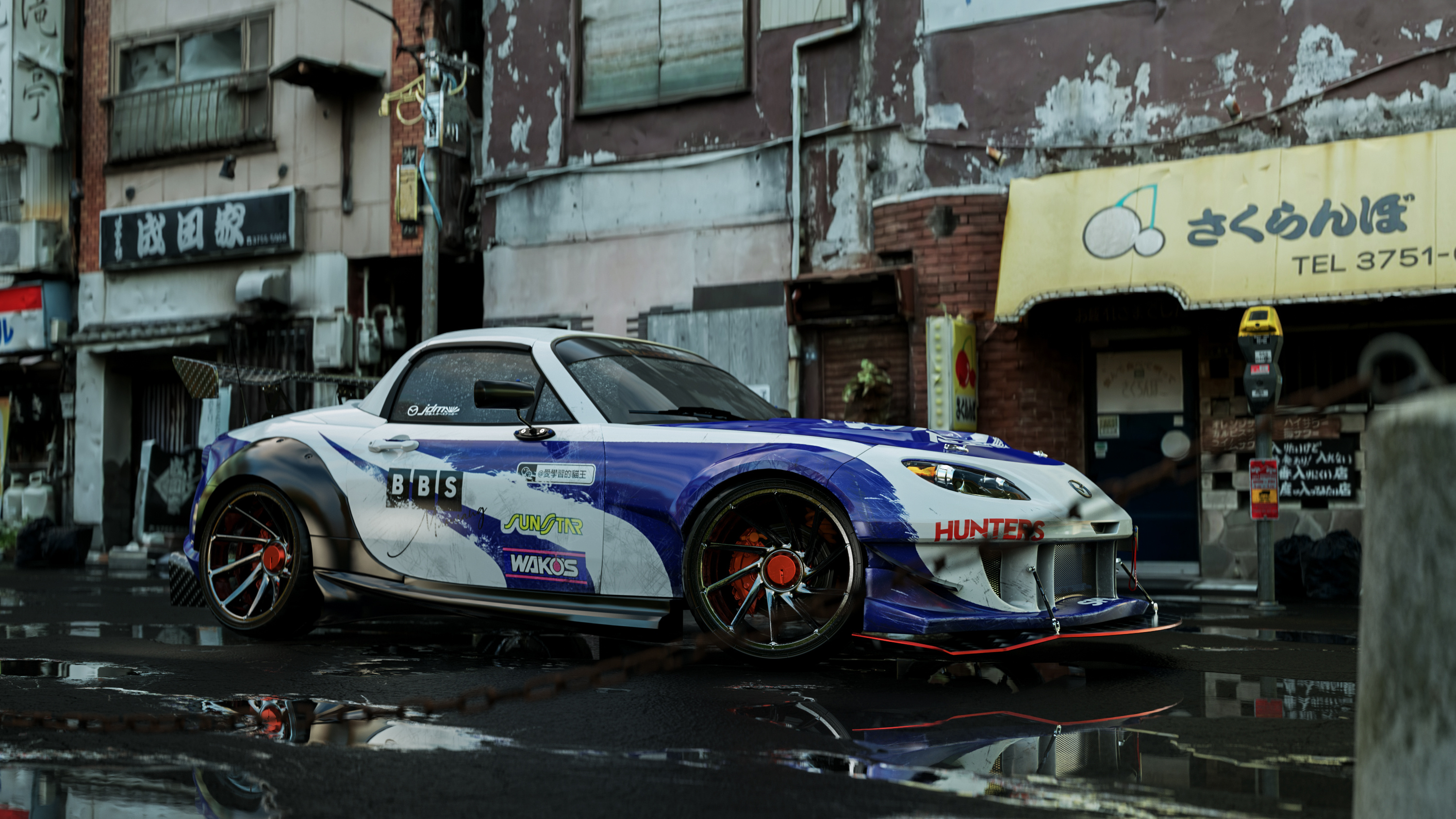 马自达mazda mx-5 - octane渲染