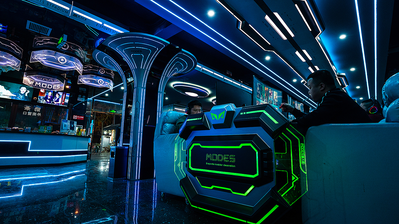 电竞网咖模块定制设计——成都馆