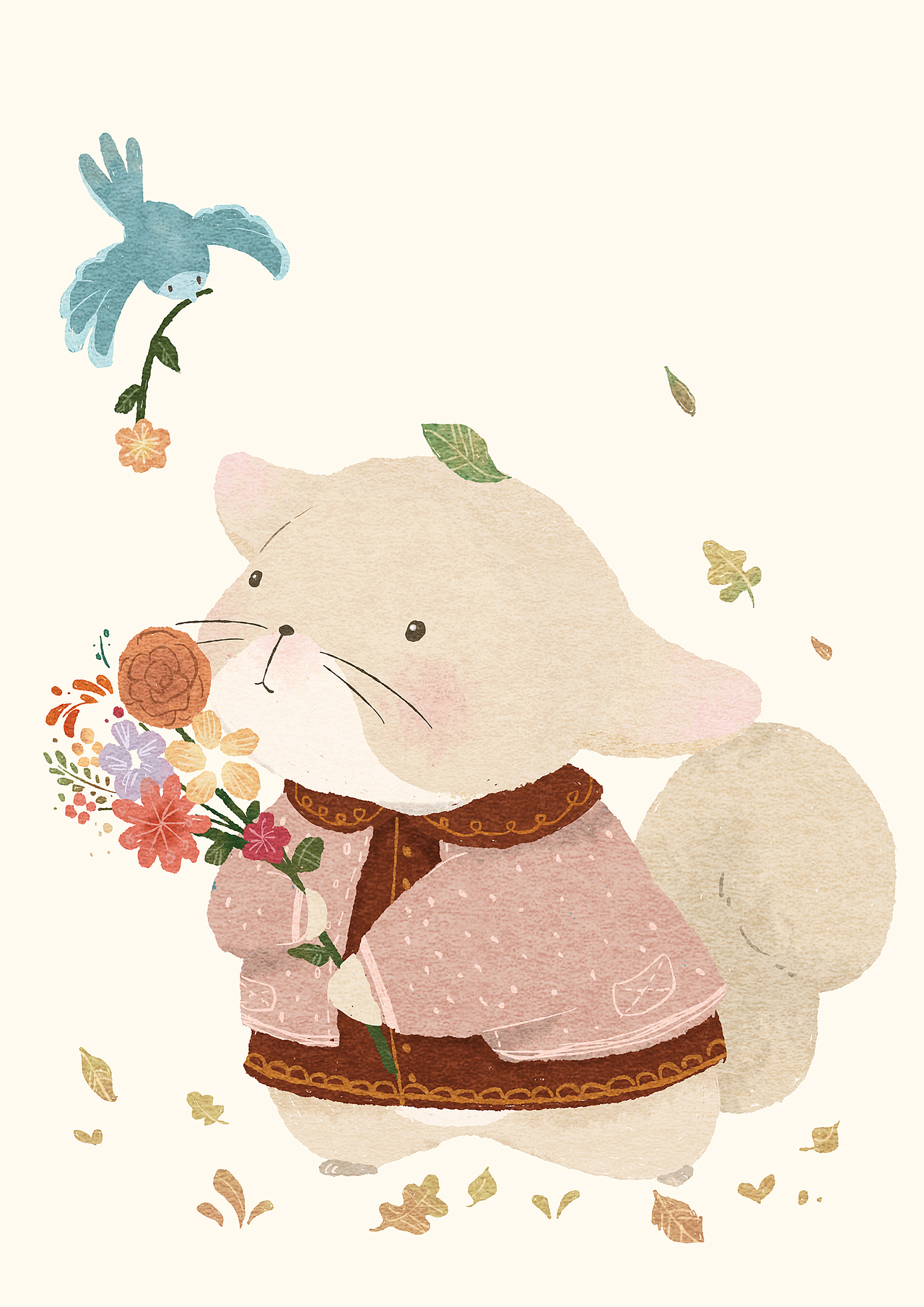 上海日月光商场秘密花园活动相关插画（图ZNjkzNDcyNTY=） - 儿童插画 - 站酷设计师大脸猫爱吃芋艿头原创素材 - 站酷ZCOOL