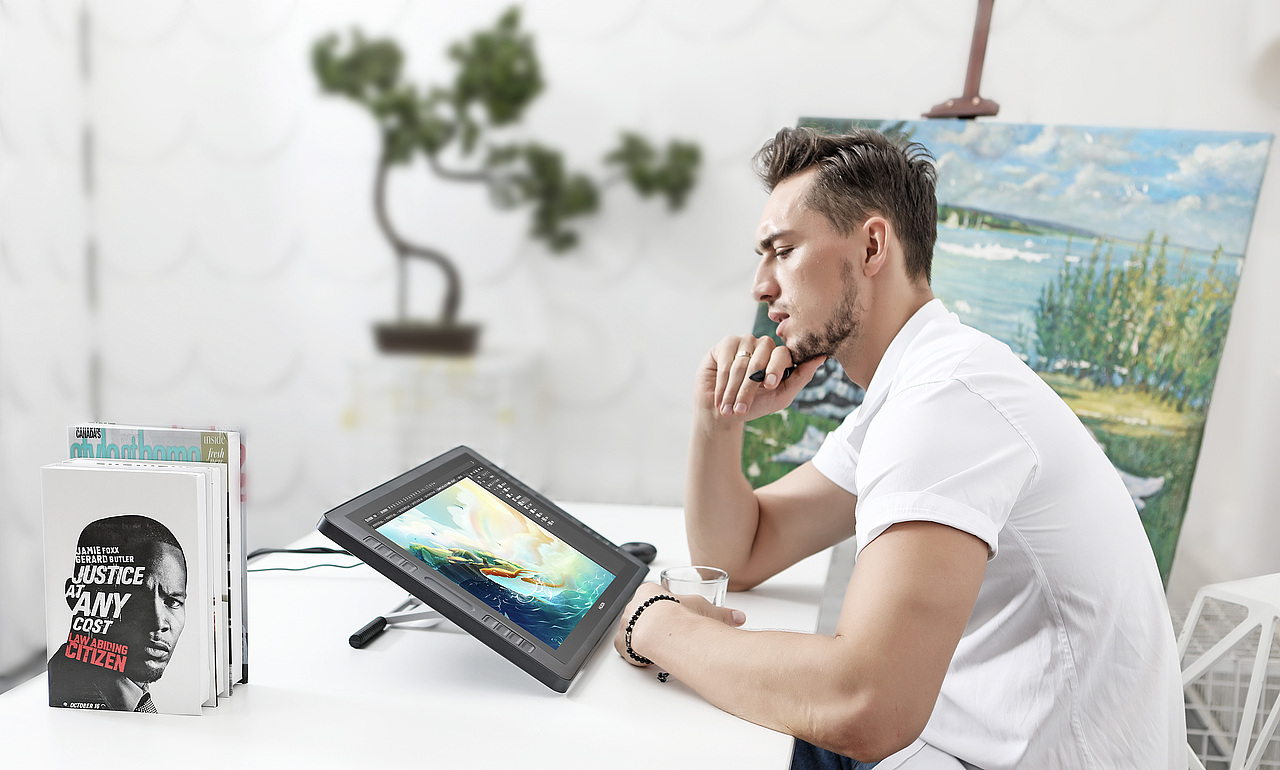 绘画板场景拍摄，艺术培养从娃娃抓起（图ZMTI3MzA5NDcy） - 产品摄影 - 站酷设计师星图视觉原创素材 - 站酷ZCOOL