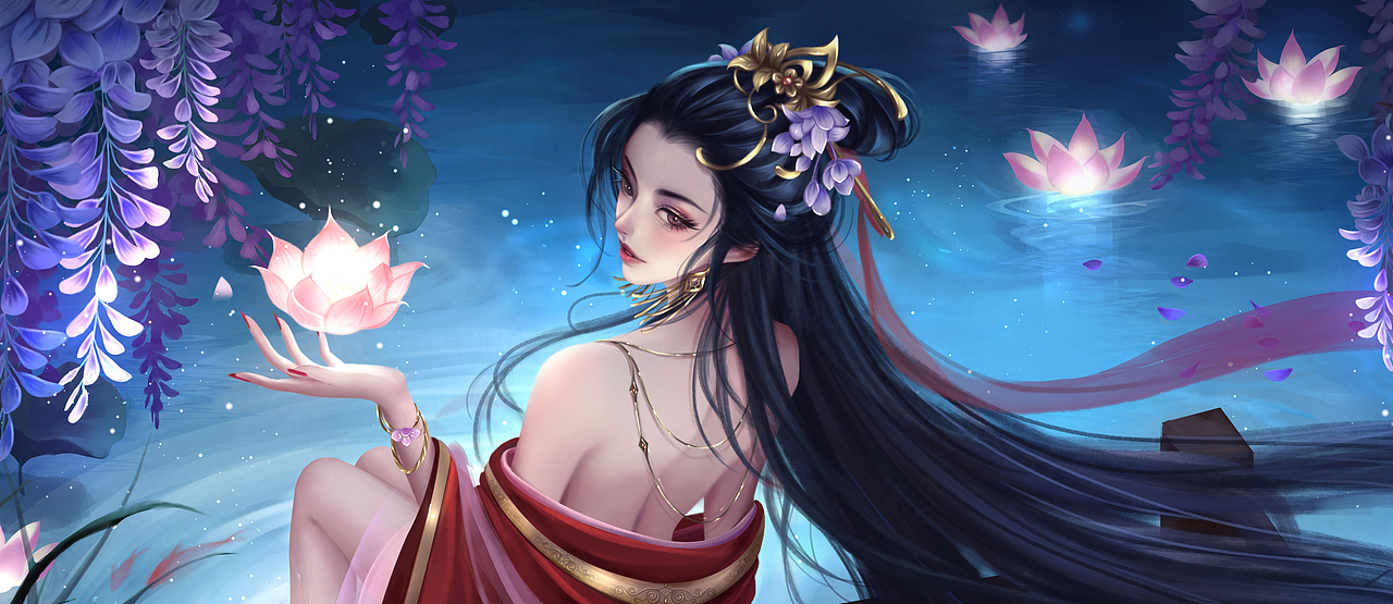 角色原画-美宣插画