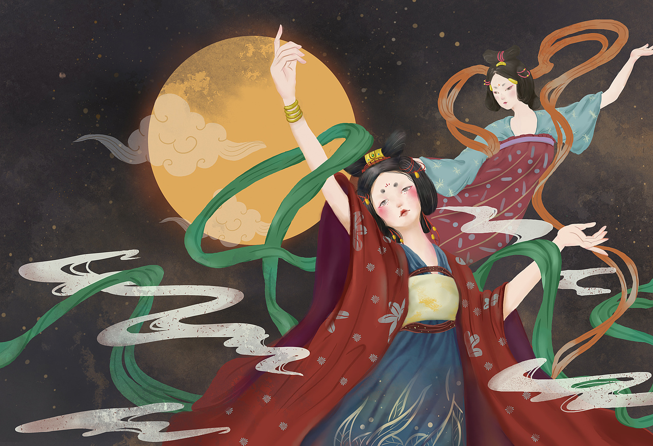 一些画作（图ZMTA4MTgwMDEy） - 商业插画 - 站酷设计师kuudou原创素材 - 站酷ZCOOL