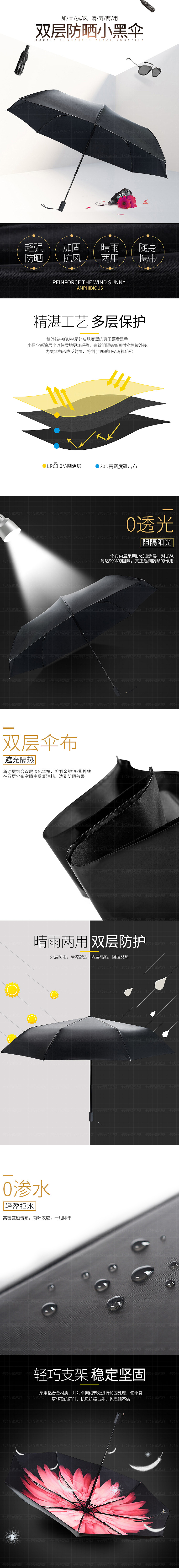 小黑伞详情（图ZODQwNjYzMTY=） - 其他平面 - 站酷设计师云雾yoyo原创素材 - 站酷ZCOOL