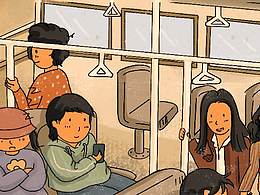 起点周年庆插画海报漫格一镜到底长图