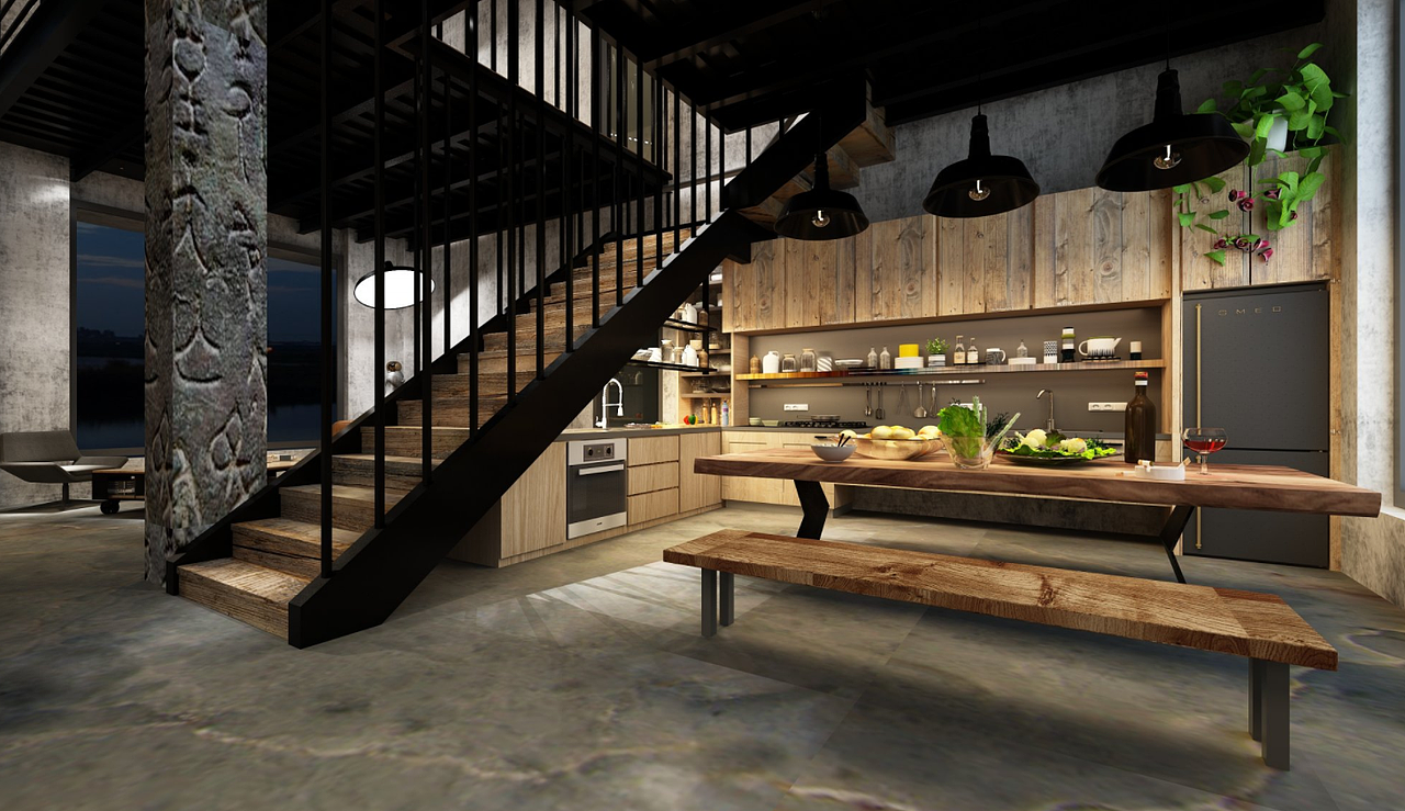 工业风画室工作室