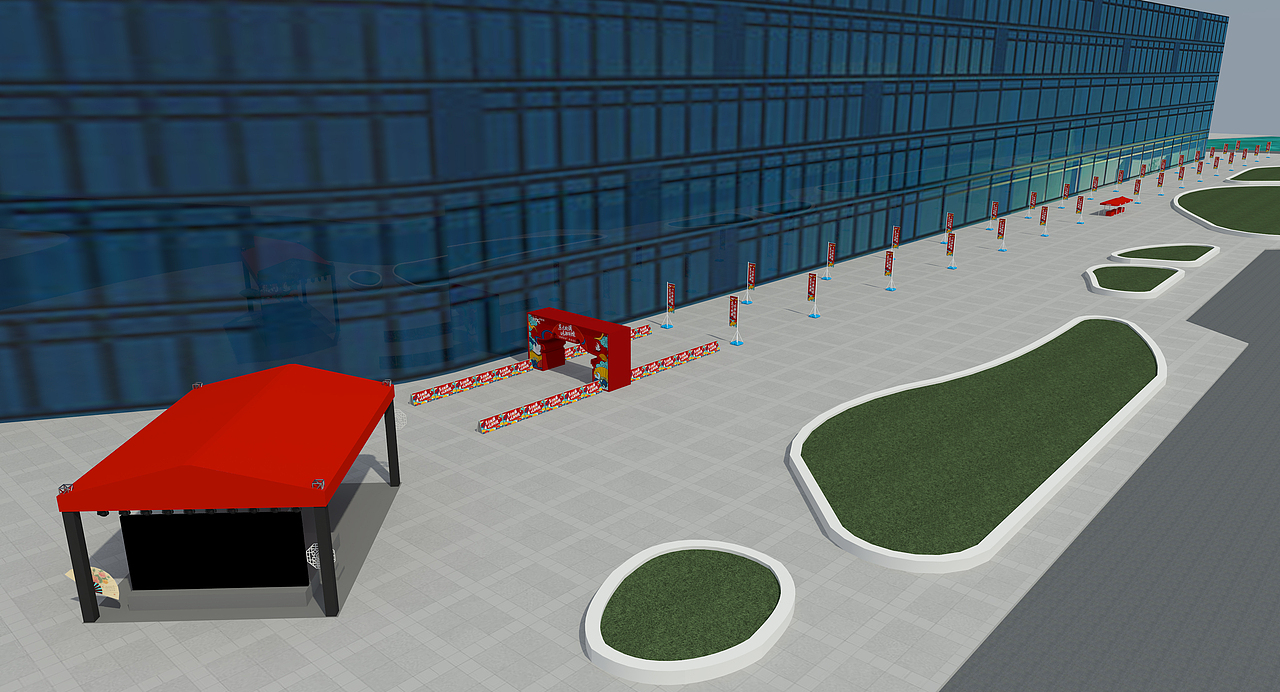 万象城国潮乐跑（图ZMjU1MDMxNjAw） - 其他三维 - 站酷设计师zxunli原创素材 - 站酷ZCOOL