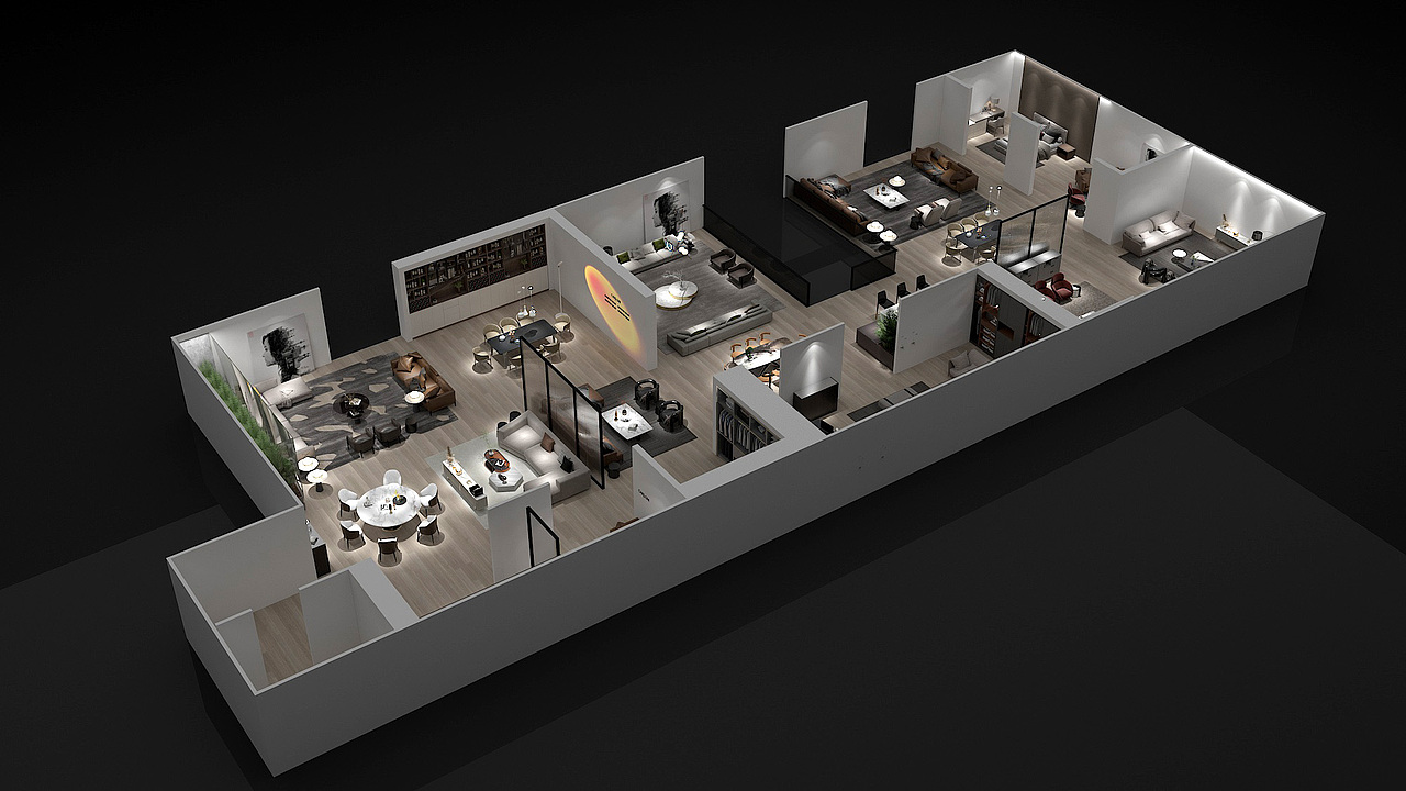 家具卖场设计调性定义于从简