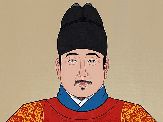 朝鲜世祖插画-创作习作1400186天前朝鲜太宗画像插画-创作习作1000186