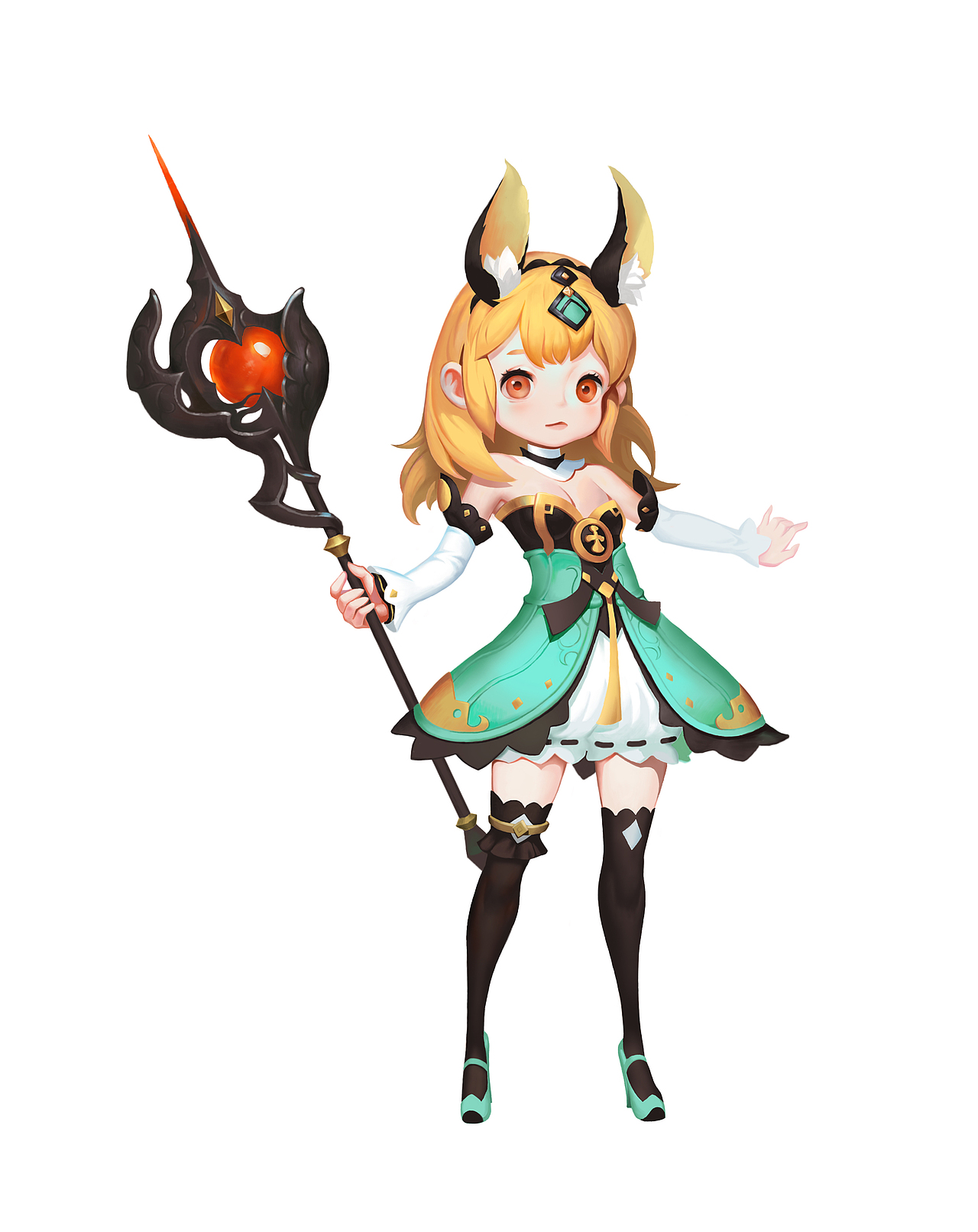 q版小法师（图ZMjg1MTkwNjYw） - 游戏原画 - 站酷设计师苏森原创素材 - 站酷ZCOOL