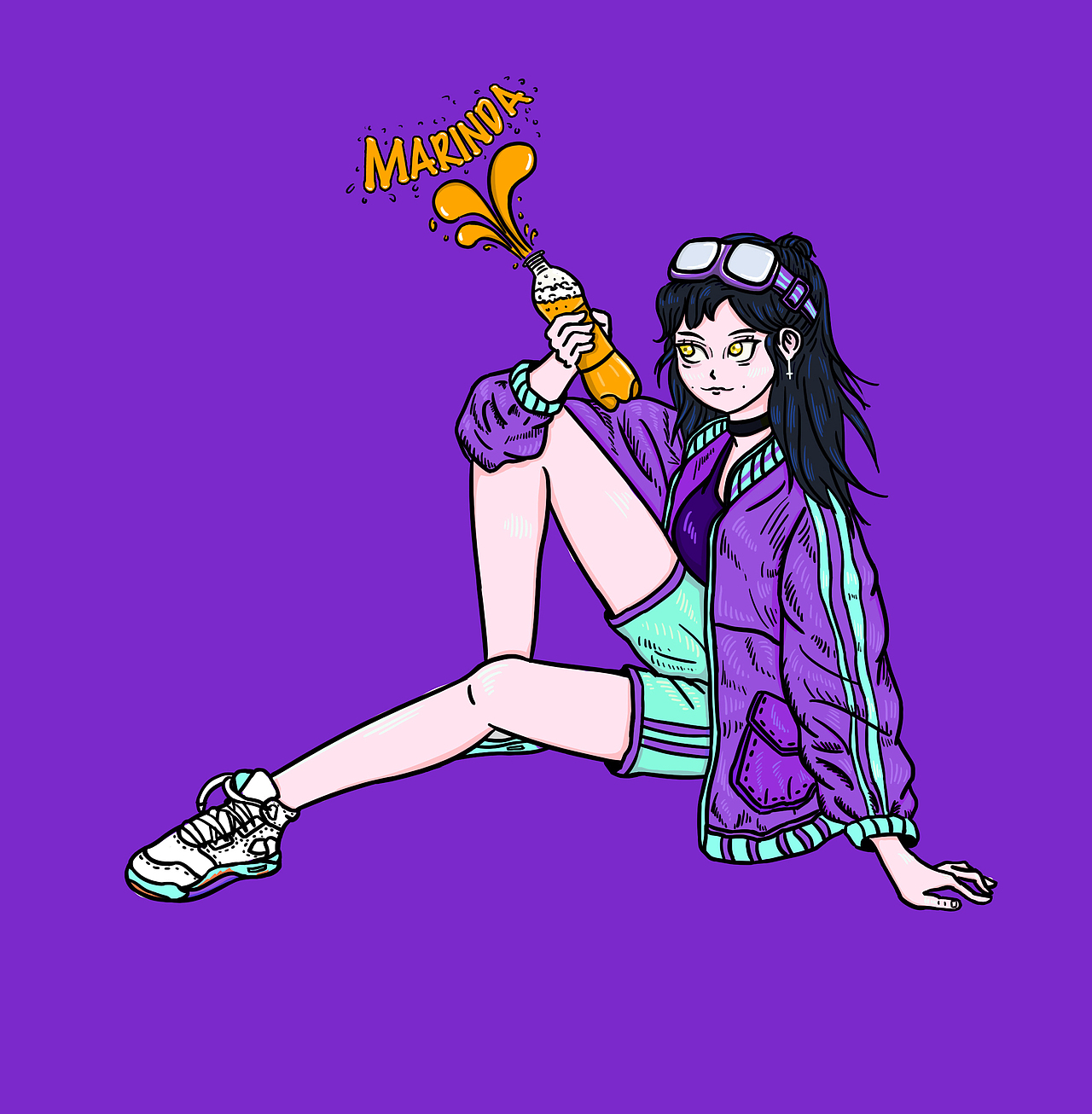 XGANG人物插画（图ZMTYzNDk3NDYw） - 商业插画 - 站酷设计师thelittlelee原创素材 - 站酷ZCOOL