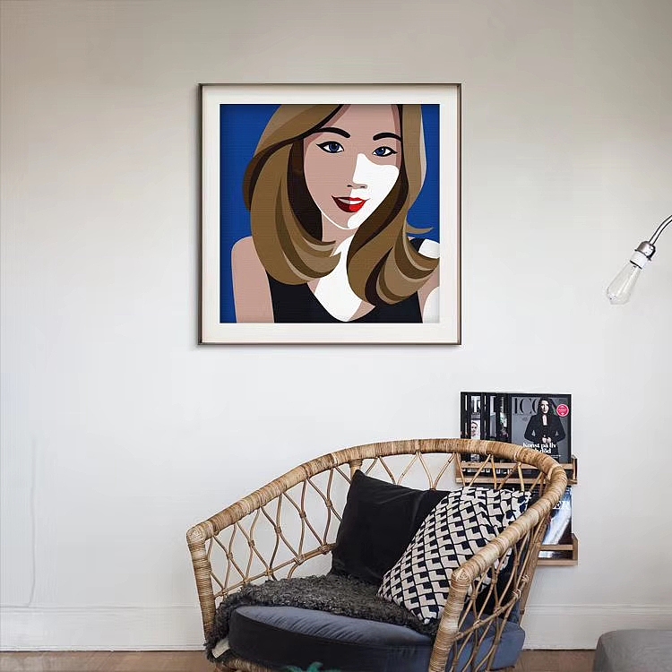 INS风画像（图ZMjA0NjA5OTA0） - 艺术插画 - 站酷设计师贰米有点二原创素材 - 站酷ZCOOL