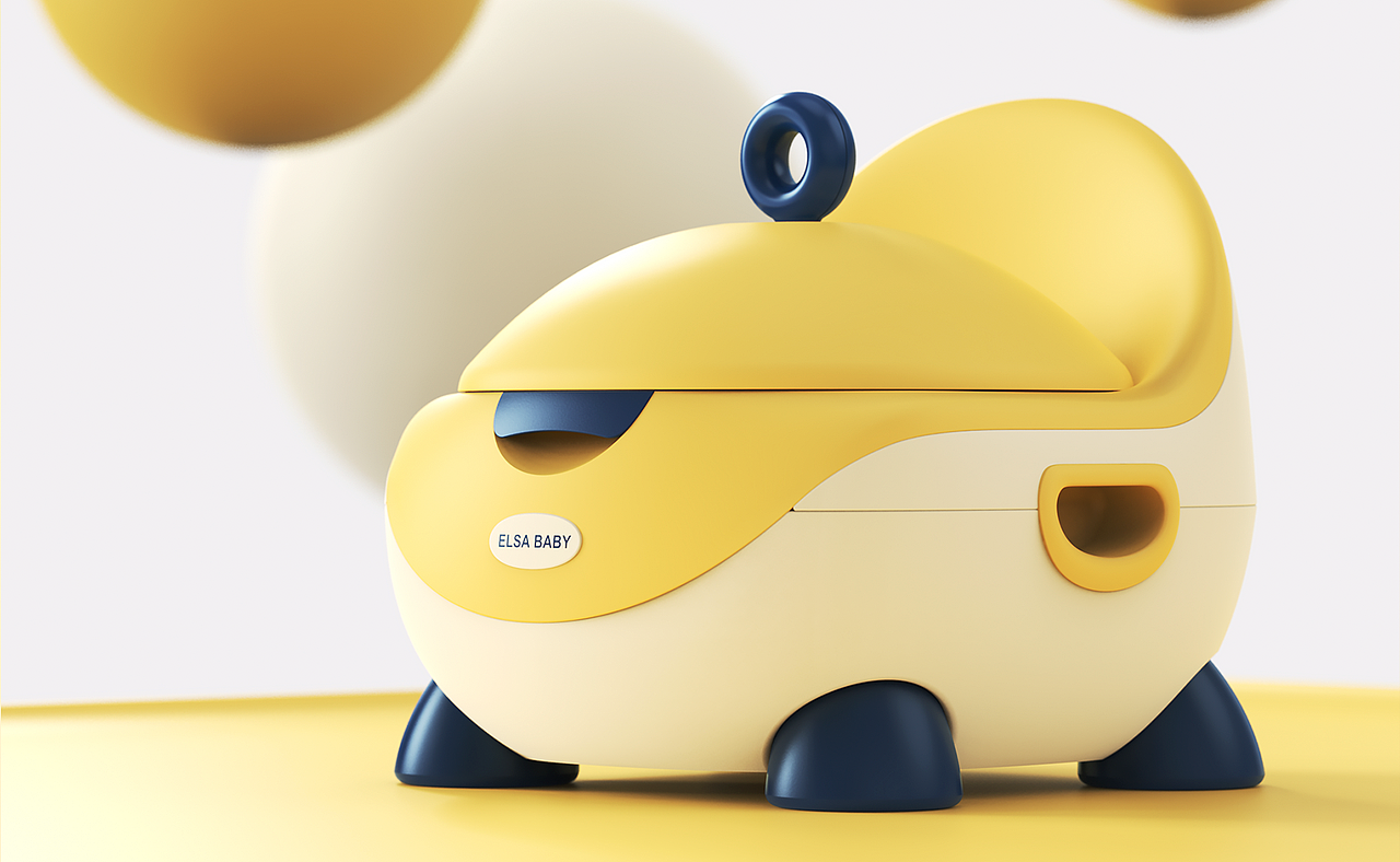 植入温情，强化品牌 | 明锐设计  ELSABABY宝宝坐便器 