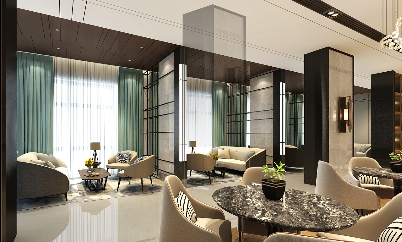 房产销售中心新亚洲售楼中心设计