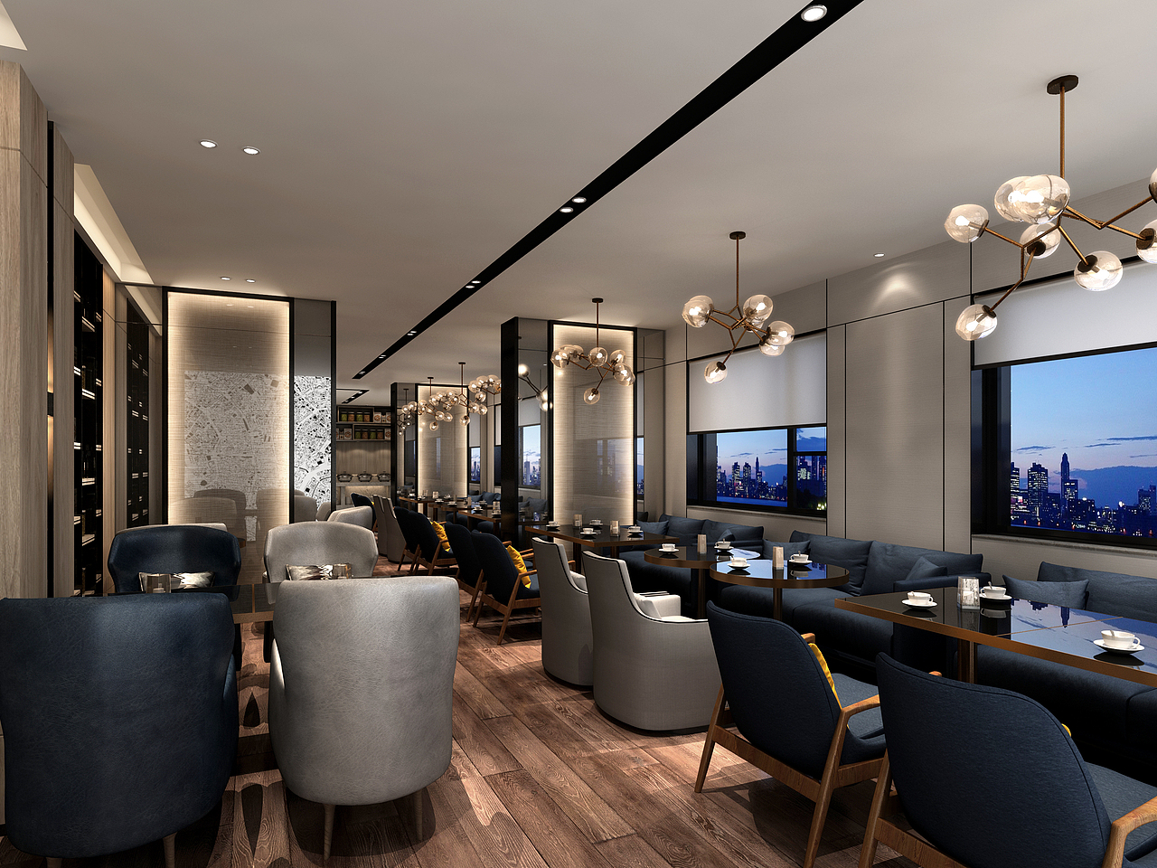 连锁酒店公区空间