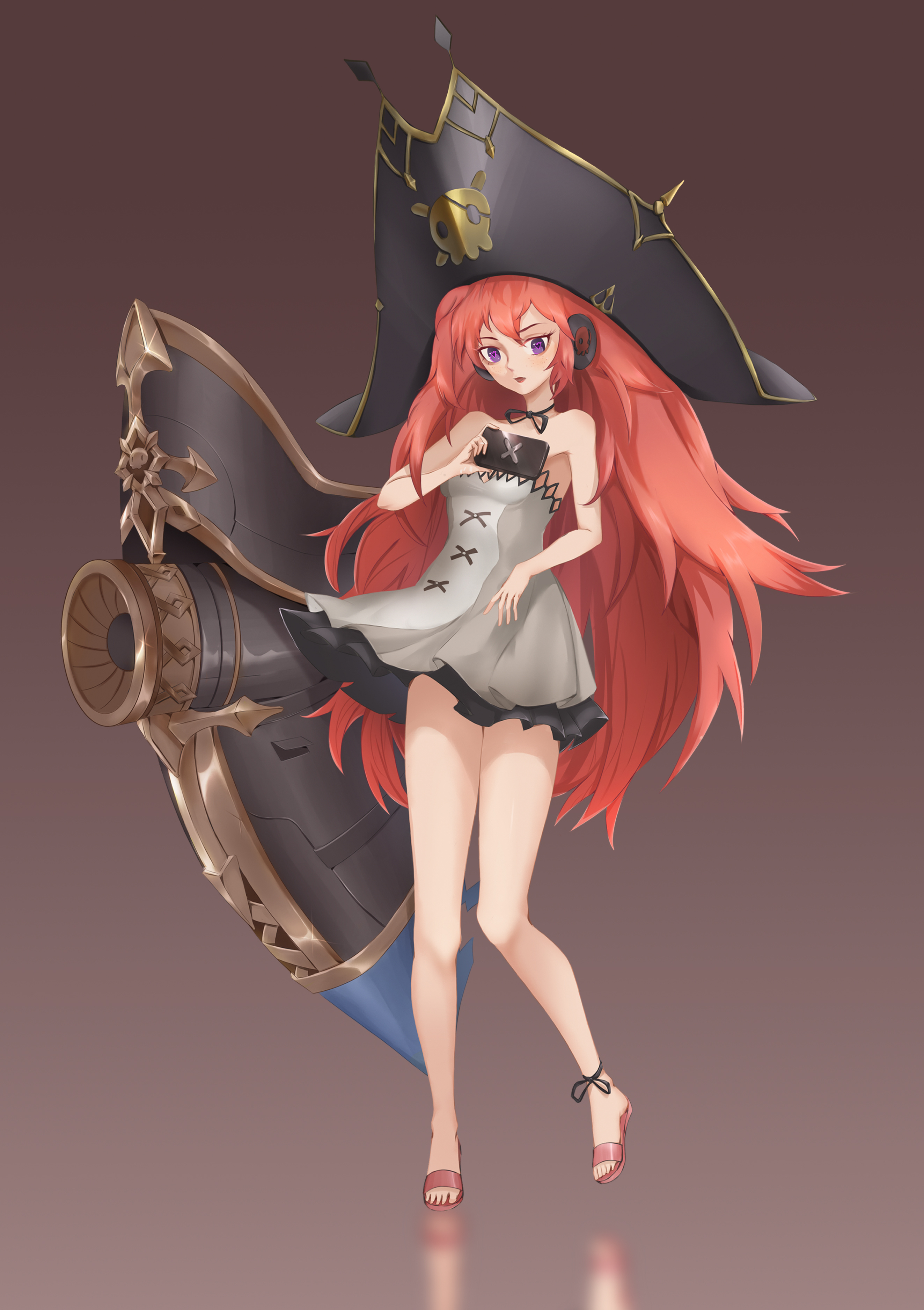 【幻书启世录】《金银岛》西尔芙立绘练习