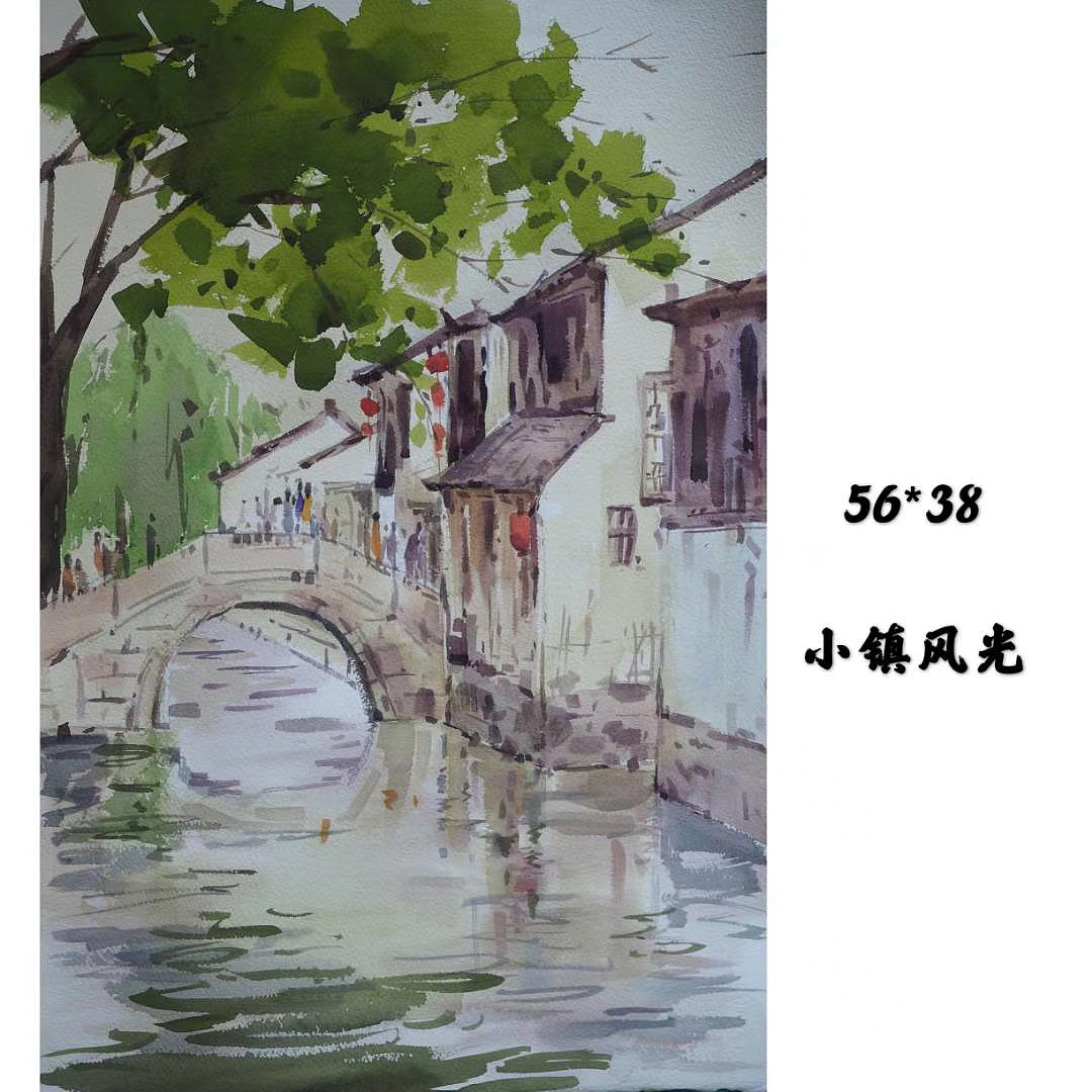 八月&夏虫水彩风景作品欣赏（2019-2020)（图ZMjI5OTMyOTky） - 绘画 - 站酷设计师八月夏虫水彩原创素材 - 站酷ZCOOL