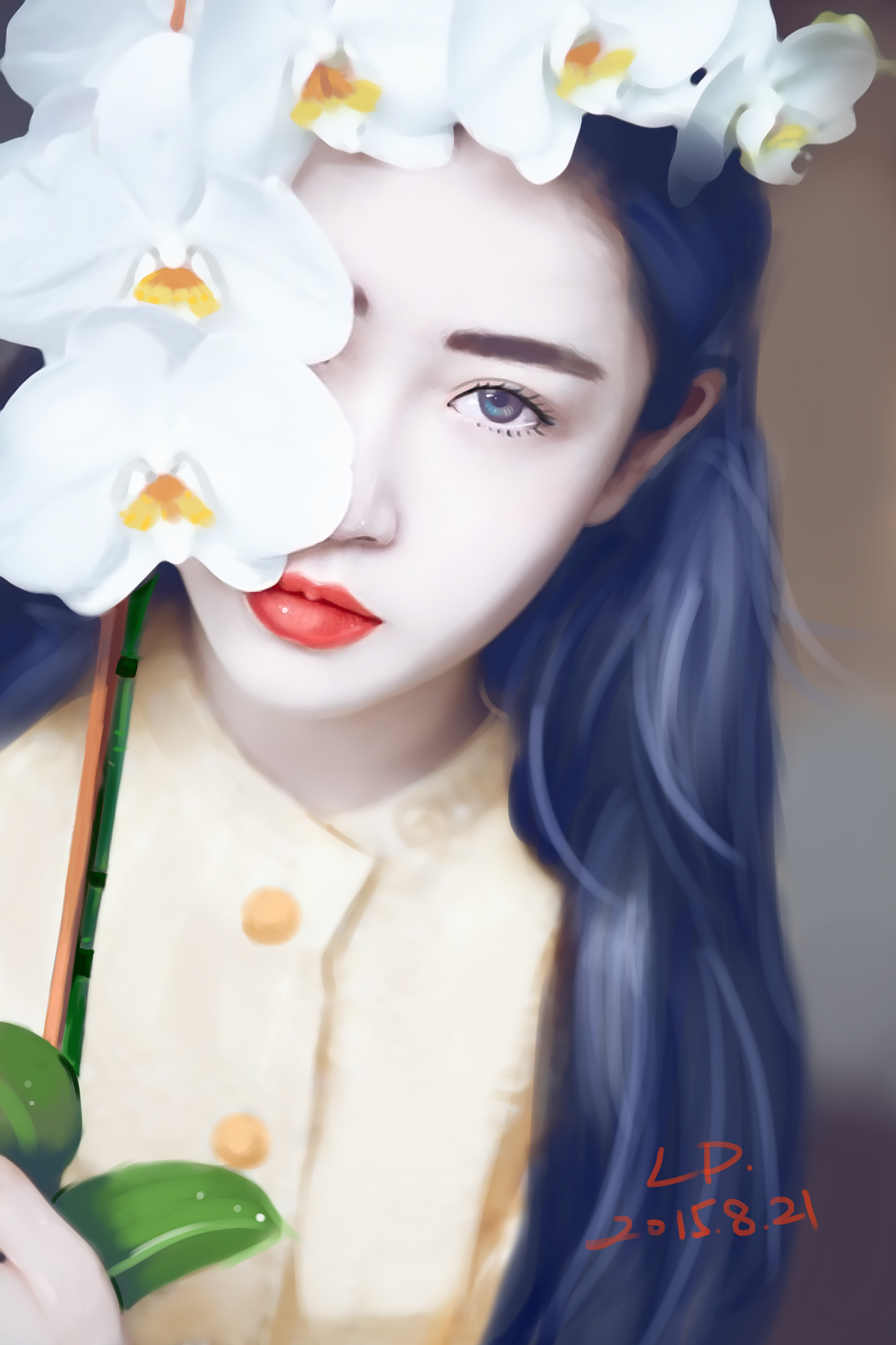 手绘板绘画-张辛苑