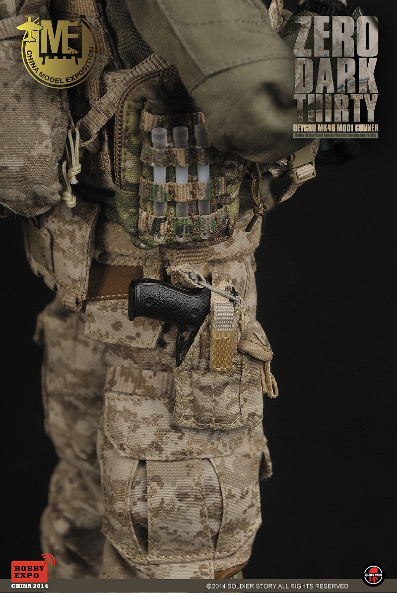 美军DEVGRU- MK46 MOD1机鎗手 -猎杀本拉登（图ZMTExMDE5Mzky） - 手办/模玩 - 站酷设计师SoldierStory原创素材 - 站酷ZCOOL