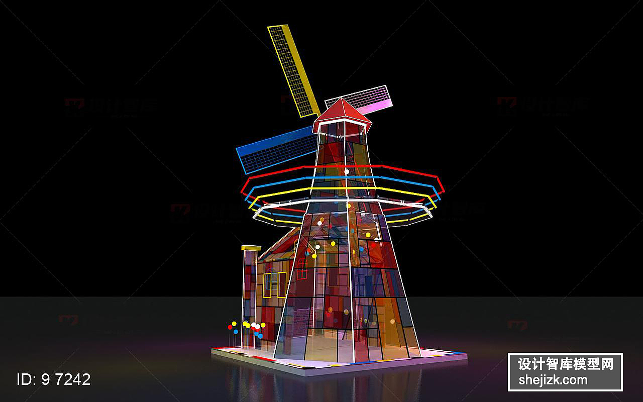 风车（图ZMjA3NDU3OTM2） - 其他三维 - 站酷设计师3D设计师Mr原创素材 - 站酷ZCOOL