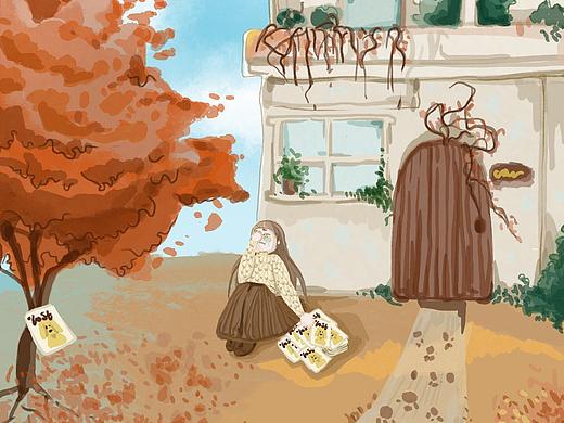 我的狗跑了（个人主页-ZNDE2NDI1Mjg=） - 儿童插画 - 站酷设计师何适叙事原创素材 - 站酷ZCOOL