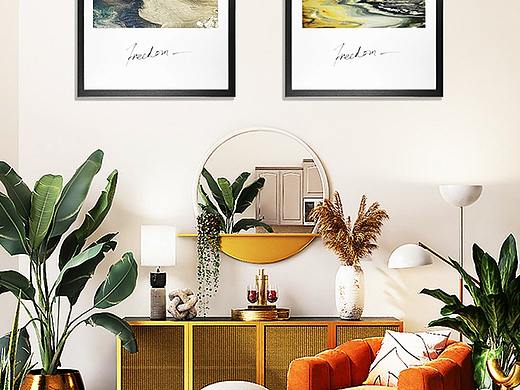 装饰画首页设计（个人主页-ZNTU3OTI2MzI=） - 电商 - 站酷设计师哈里小铁骑原创素材 - 站酷ZCOOL