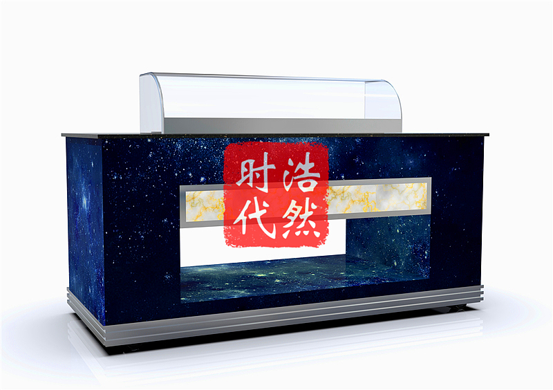 亚克力星空移动布菲台定制