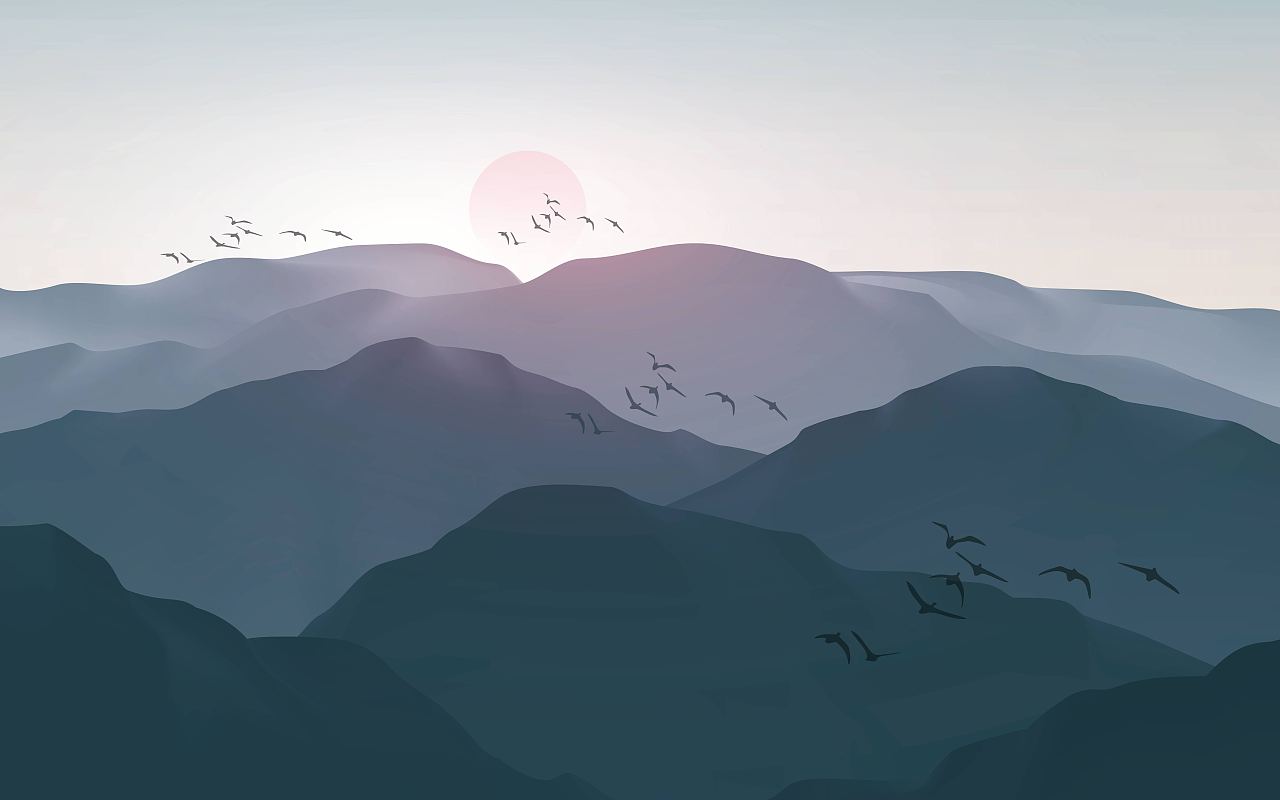 纱画、文创卷帘图案-山水01（图ZMjgxMzI4NDAw） - 图案 - 站酷设计师裕隆家居原创素材 - 站酷ZCOOL